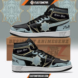 Azure Deer JD Sneakers Black Clover Custom Anime Shoes