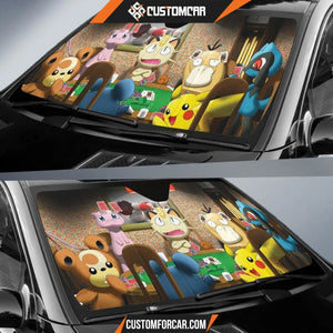 Azurill Marill Mew Pikachu Pokemon Auto Sun Shades