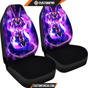 Beerus Dragon Ball Super Anime Car Seat Covers - Car Seat 