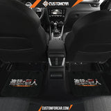 Bertolt Hoover Attack On Titan Car Floor Mats Anime Car