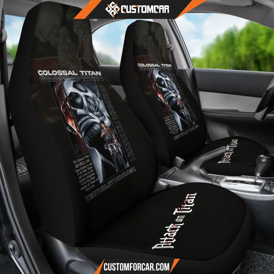 Bertolt Hoover Colossal Titan Attack On Titan Car Seat