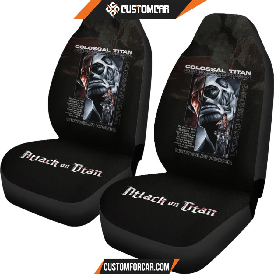 Bertolt Hoover Colossal Titan Attack On Titan Car Seat