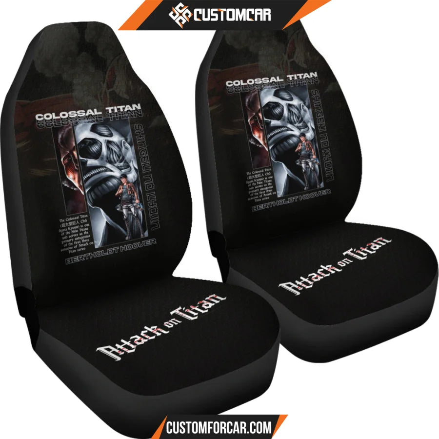 Bertolt Hoover Colossal Titan Attack On Titan Car Seat