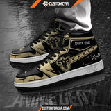 Black Bull JD Sneakers Black Clover Custom Anime Shoes