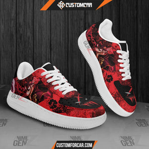 Black Clover Asta Air Sneakers Custom Anime Shoes