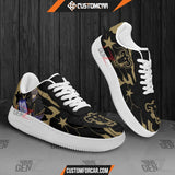 Black Clover Black Bull Air Sneakers Gauche Adlai Custom