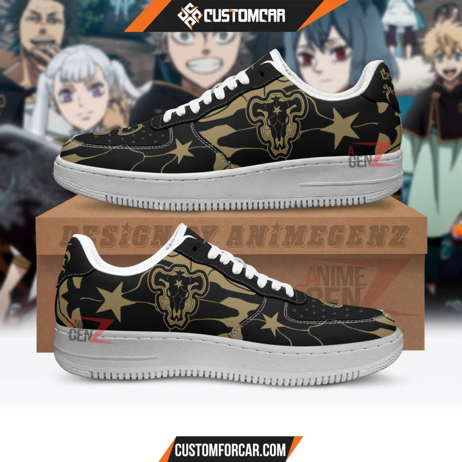 Black Clover Black Bull Sneakers Custom Anime Shoes