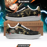 Black Clover Black Bull Sneakers Luck Voltia Custom Anime