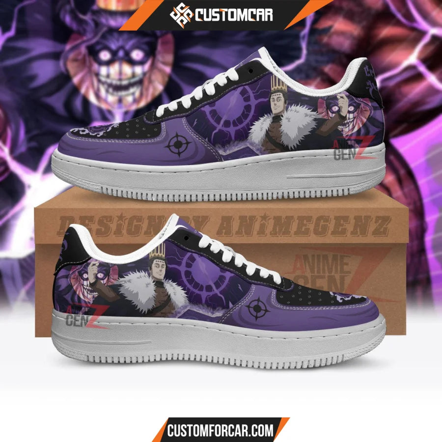 Black Clover Dante Air Sneakers Custom Anime Shoes