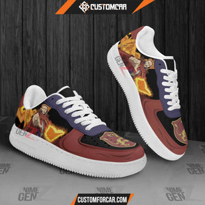 Black Clover Fuegoleon Vermillion Air Sneakers Custom Anime