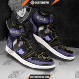 Black Clover Gauche Adlai JD Sneakers Custom Anime Shoes