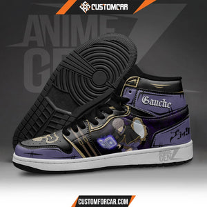 Black Clover Gauche Adlai JD Sneakers Custom Anime Shoes