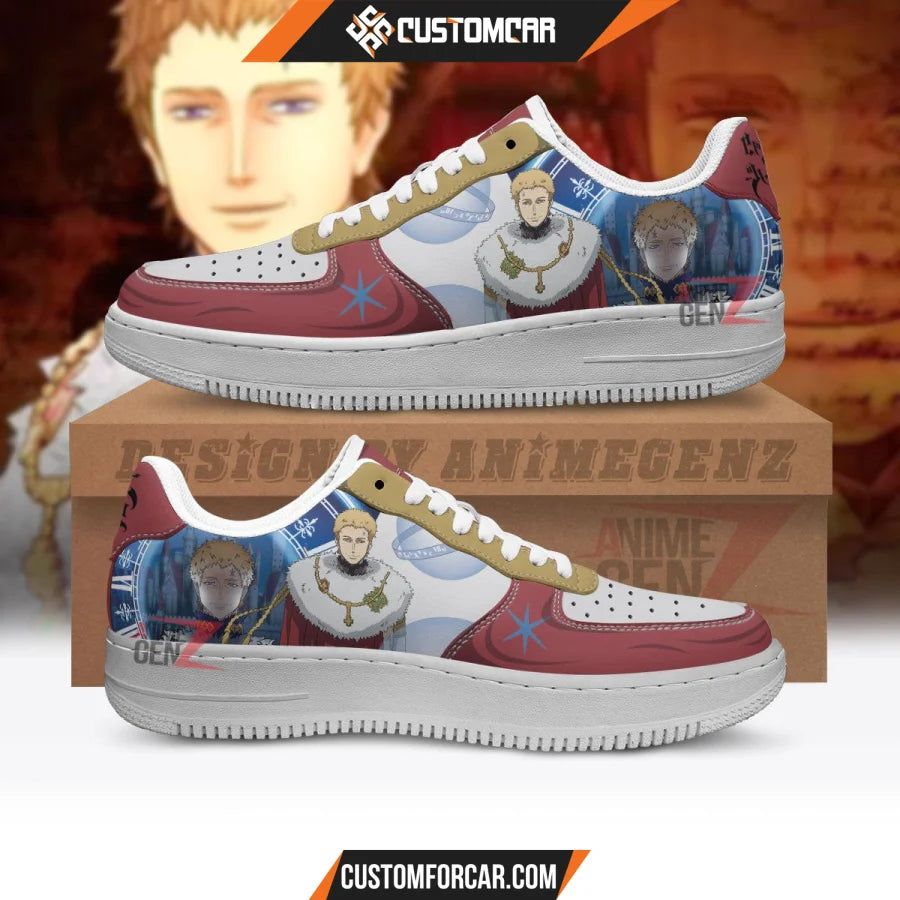 Black Clover Julius Novachrono Air Sneakers Custom Anime