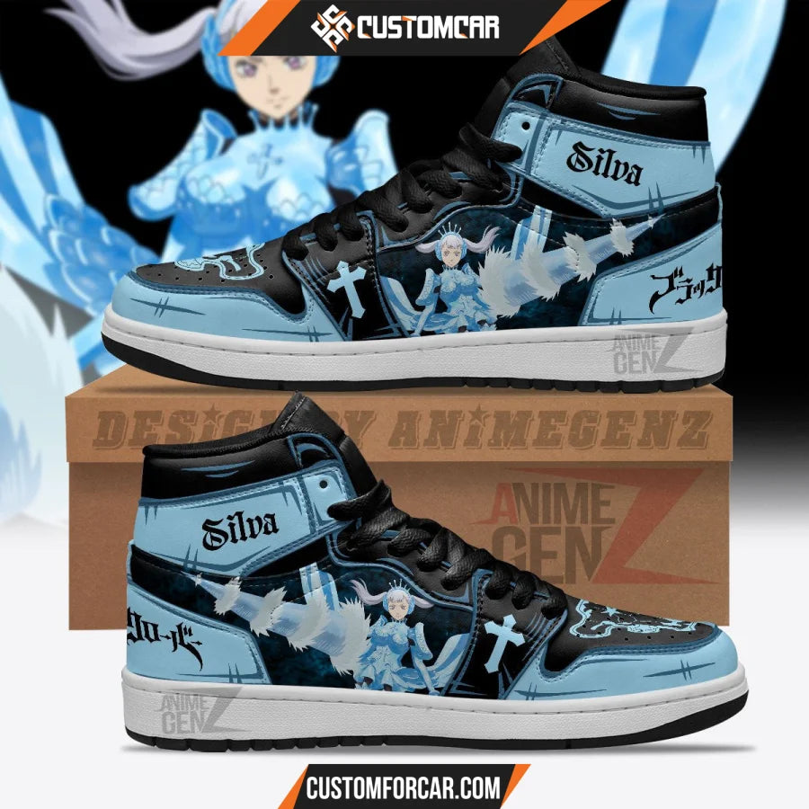 Black Clover Noelle Silva JD Sneakers Custom Anime Shoes