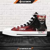 Black Clover Zora Ideale High Top Shoes Custom Anime