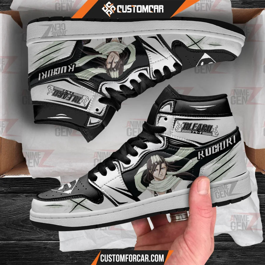 Bleach Byakuya Kuchiki JD Sneakers Custom Anime Shoes