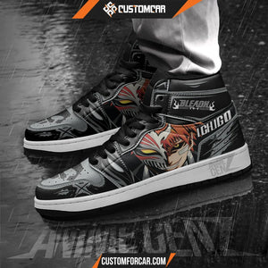 Bleach JD Sneakers Kurosaki Ichigo Holow Mask Custom Anime