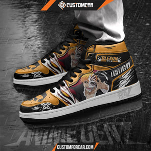 Bleach JD Sneakers Kurosaki Ichigo Holow Mask Custom Anime