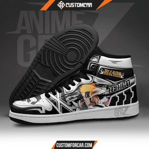 Bleach JD Sneakers Kurosaki Ichigo True Bankai Custom Anime