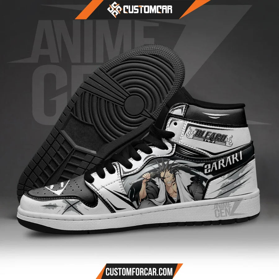 Bleach Kenpachi Zaraki JD Sneakers Custom Anime Shoes