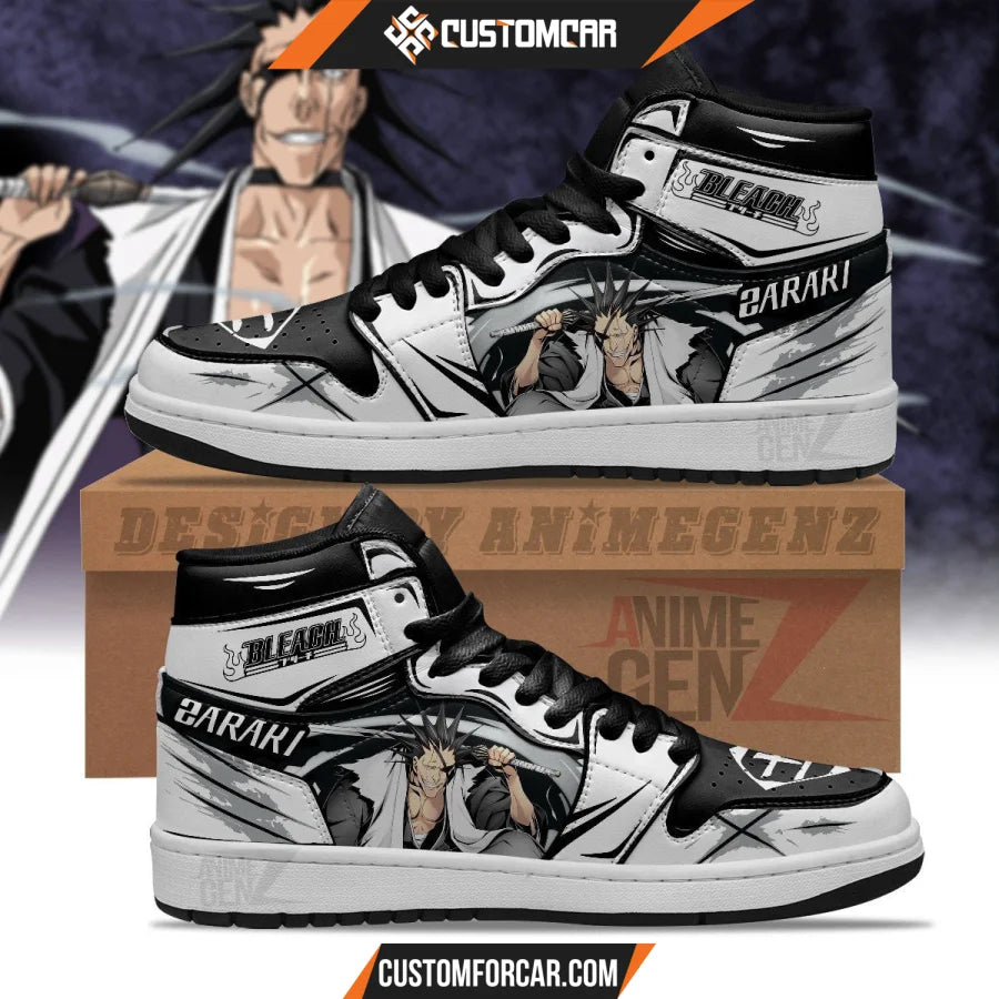 Bleach Kenpachi Zaraki JD Sneakers Custom Anime Shoes