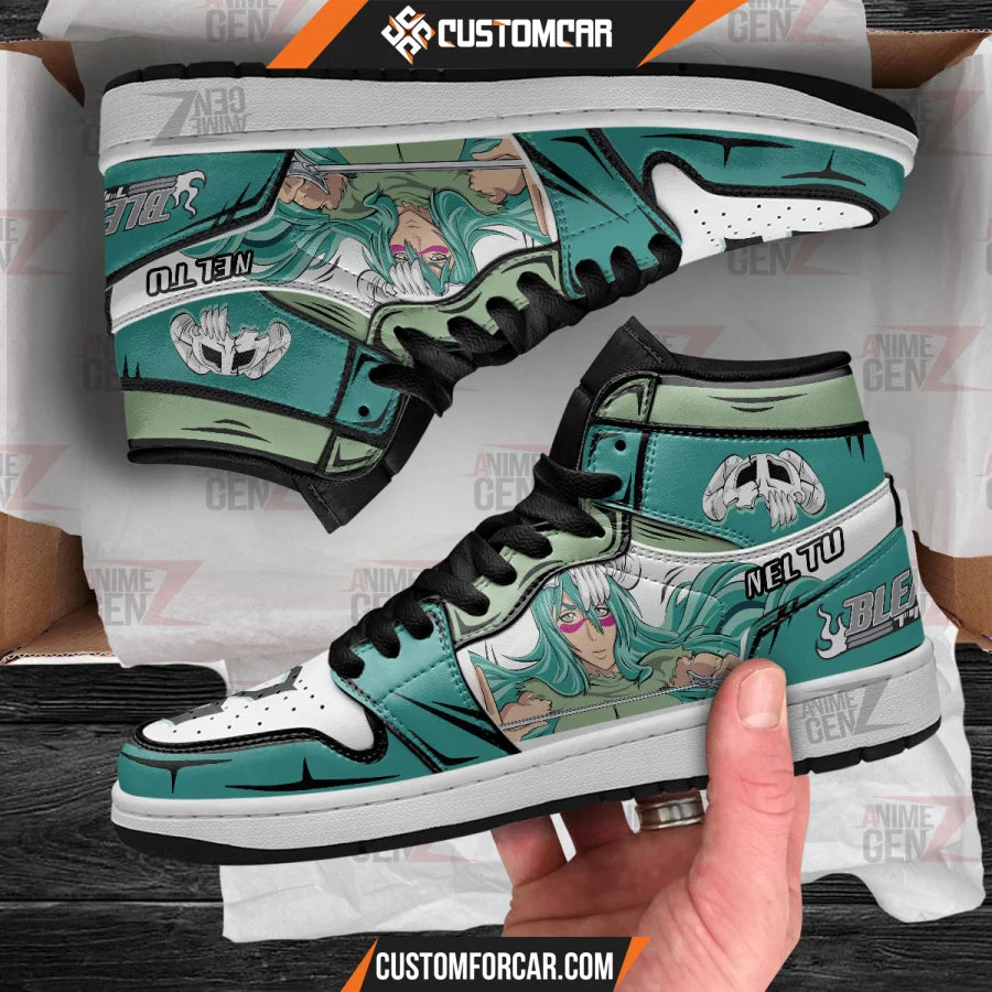 Bleach Nel Tu JD Sneakers Kisuke Urahara Custom Anime Shoes