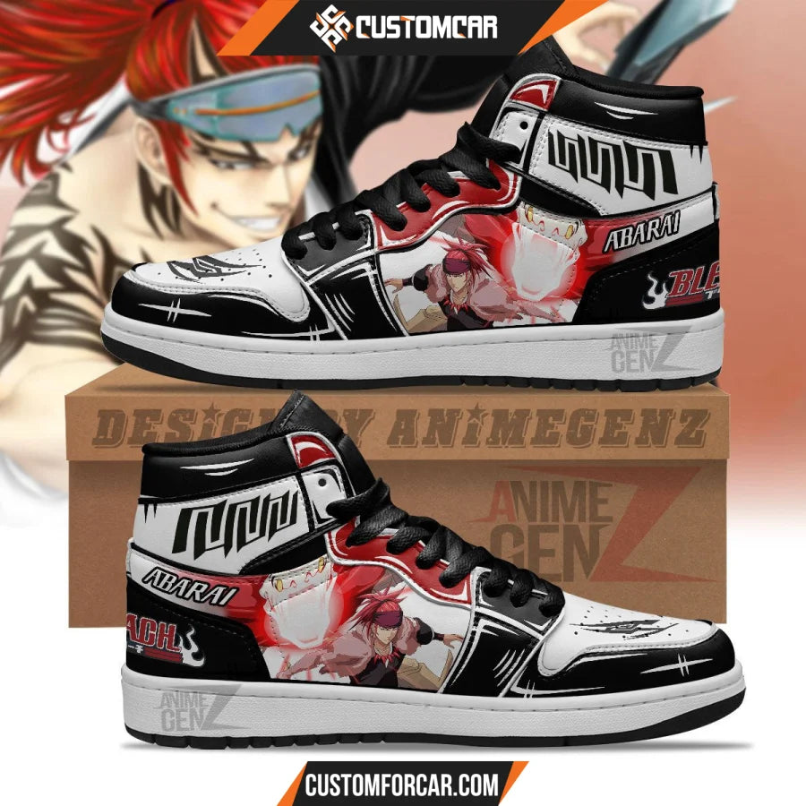 Bleach Renji Abarai JD Sneakers Kisuke Urahara Custom Anime