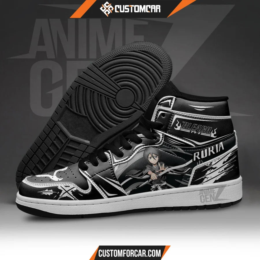 Bleach Rukia Kuchiki JD Sneakers Custom Anime Shoes