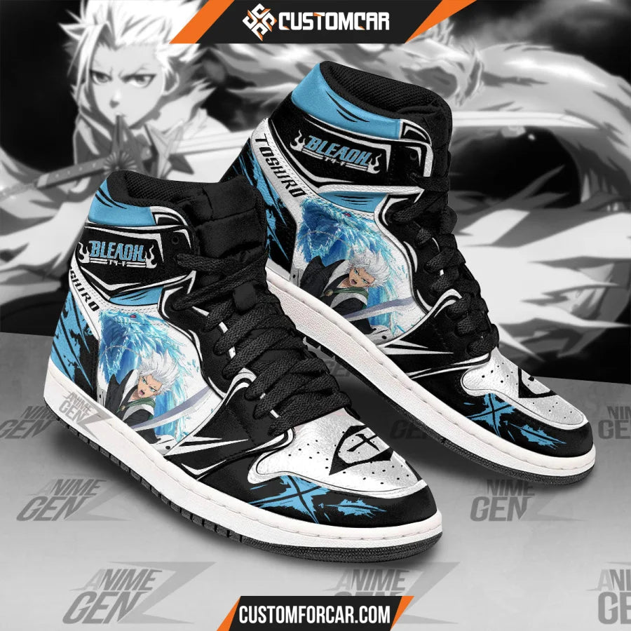 Bleach Toshiro Hitsugaya JD Sneakers Custom Anime Shoes