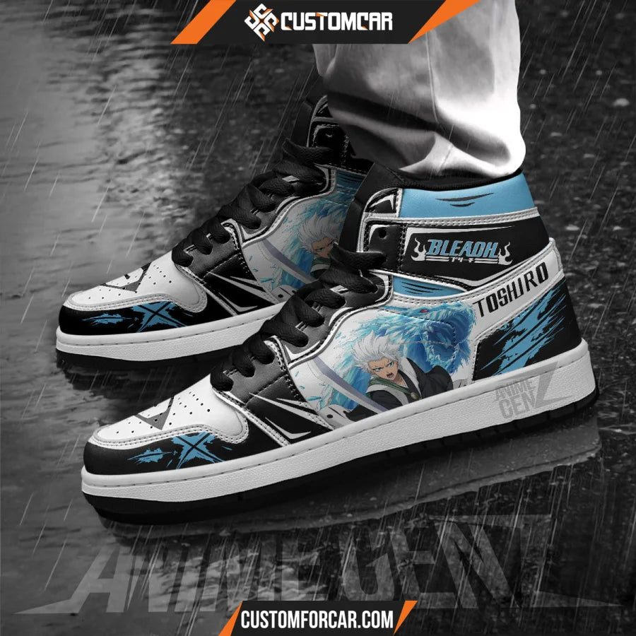 Bleach Toshiro Hitsugaya JD Sneakers Custom Anime Shoes