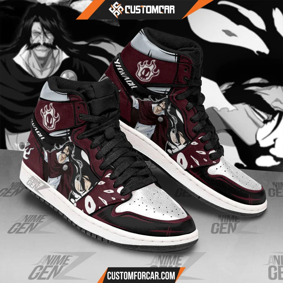 Bleach Yhwach JD Sneakers Custom Anime Shoes CUSTOMFORCAR