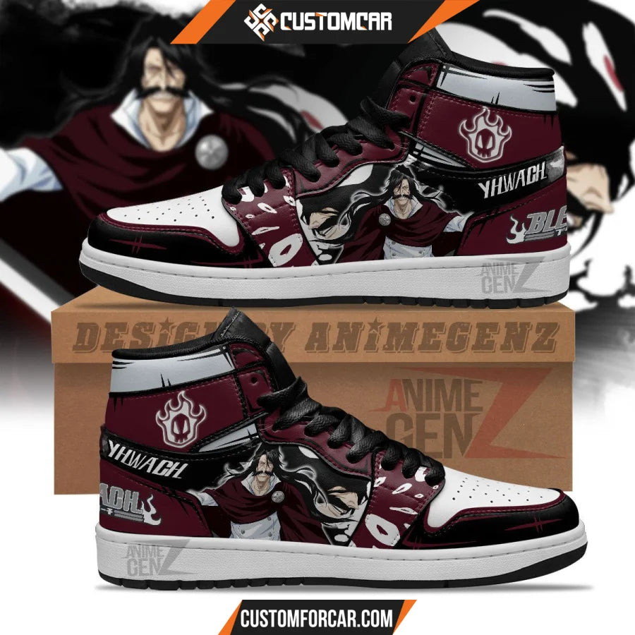 Bleach Yhwach JD Sneakers Custom Anime Shoes CUSTOMFORCAR