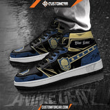 Blue Rose JD Sneakers Black Clover Custom Anime Shoes