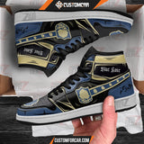 Blue Rose JD Sneakers Black Clover Custom Anime Shoes