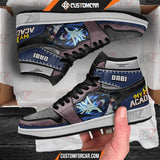 BNHA Dabi JD Sneakers Custom My Hero Academia Anime Shoes