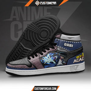 BNHA Dabi JD Sneakers Custom My Hero Academia Anime Shoes