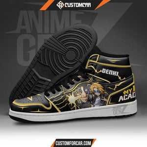 BNHA Denki Kaminari JD Sneakers Custom Anime My Hero