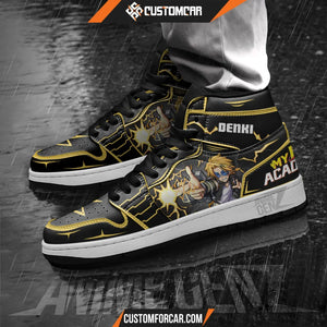 BNHA Denki Kaminari JD Sneakers Custom Anime My Hero