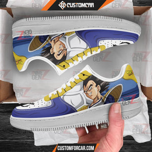 BNHA Dragon Ball Vegeta Air Sneakers Custom Anime Shoes