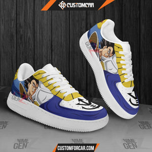 BNHA Dragon Ball Vegeta Air Sneakers Custom Anime Shoes