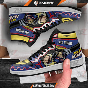 BNHA JD Sneakers My Hero Academia All Might Custom Anime