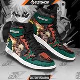 BNHA Katsuki Bakugou JD Sneakers My Hero Academia Custom