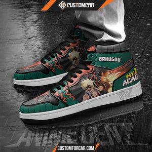 BNHA Katsuki Bakugou JD Sneakers My Hero Academia Custom