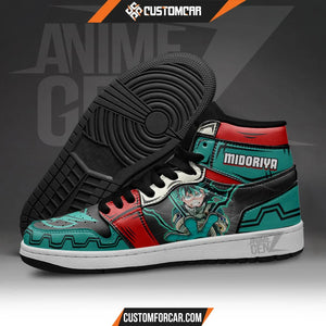 BNHA Midoriya Izuku JD Sneakers Custom Anime My Hero