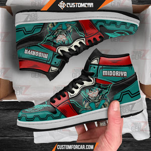 BNHA Midoriya Izuku JD Sneakers Custom Anime My Hero