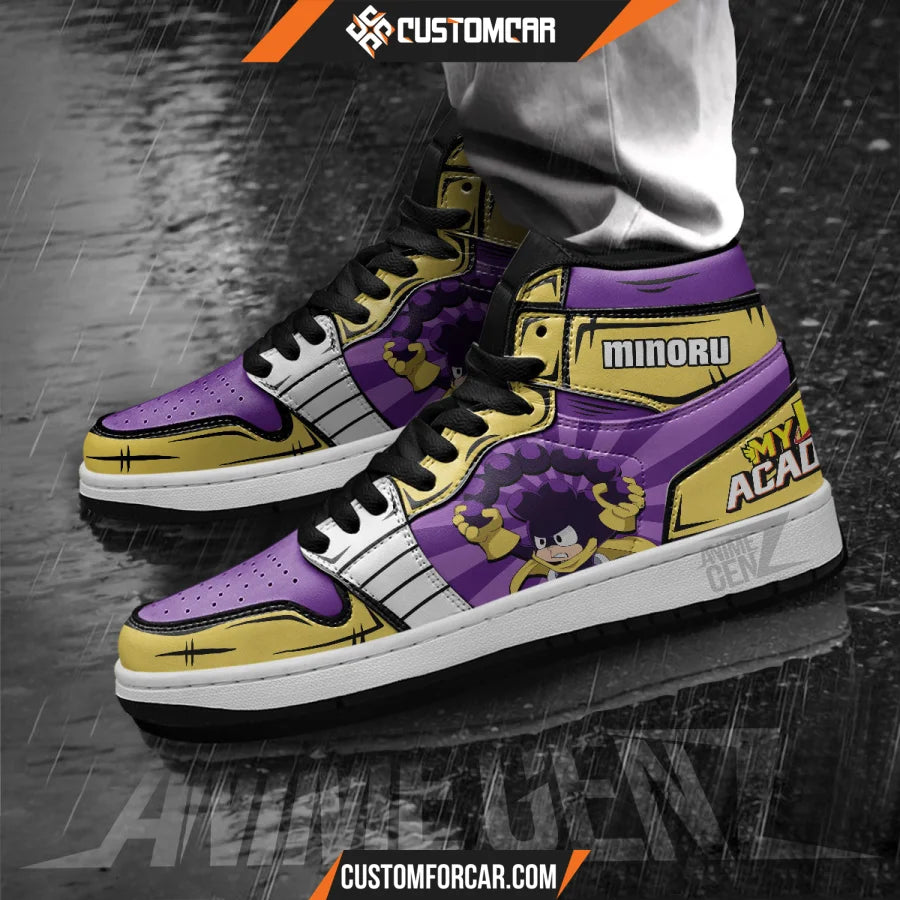 BNHA Minoru Mineta JD Sneakers Custom Anime My Hero Academia