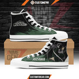 BNHA Shota Aizawa High Top Shoes Custom Anime Sneakers