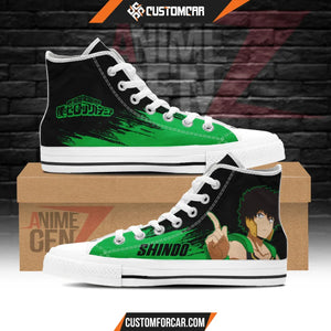 BNHA Yo Shindo High Top Shoes Custom Anime Shoes