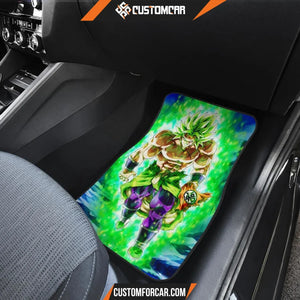 Broly God Mode Dragon Ball Car Floor Mats R050311 - Front 