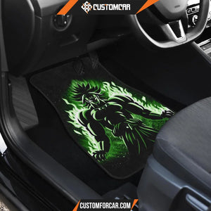 Broly Insane Moment Dragon Ball in black theme Car Floor 